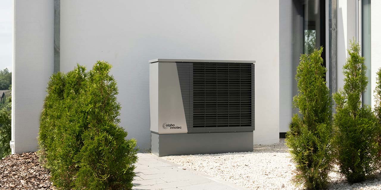 Bild einer Wärmepumpe von Alpha Innotec